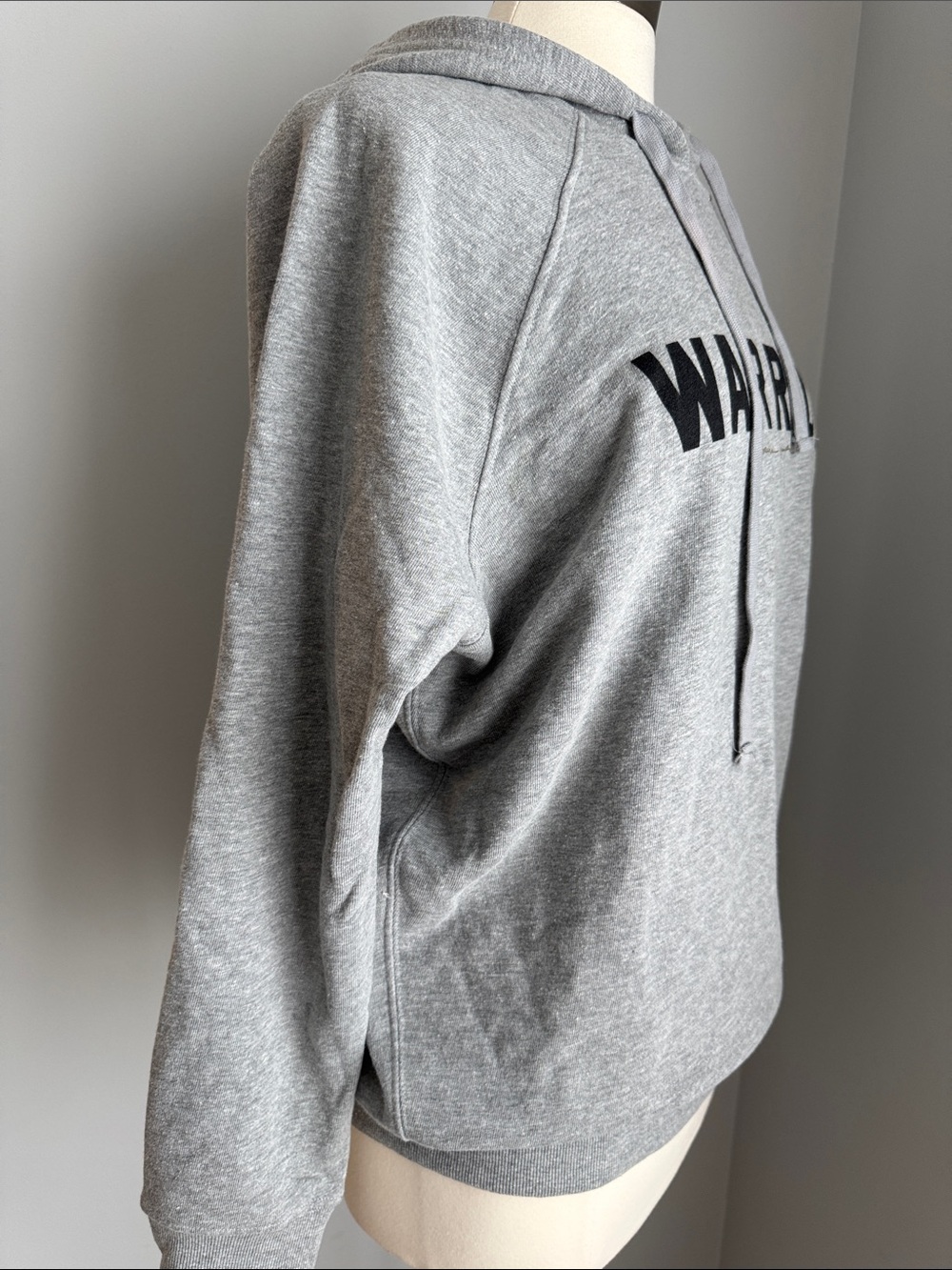 Spiritual Gangster NWT Women’s 'WARRIOR' Hoodie - Gray, Size L - Picture 3 of 8